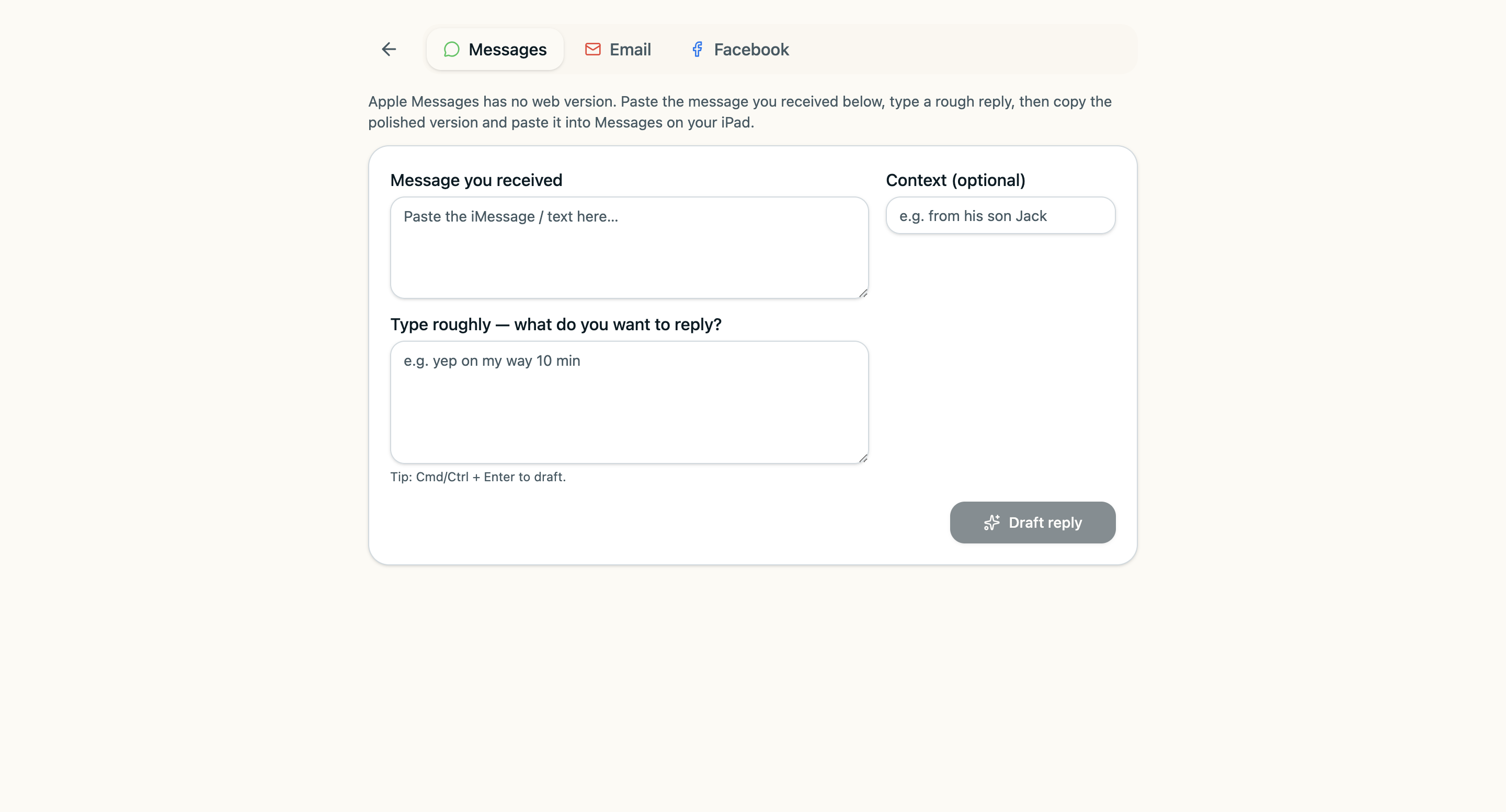 Reply Helpers
